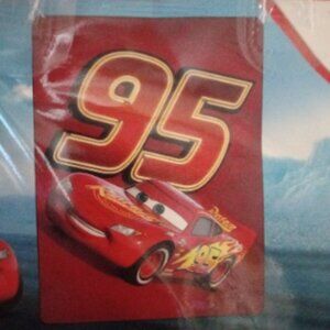 Disney Pixar Cars Twin size Throw Raschel Blanket